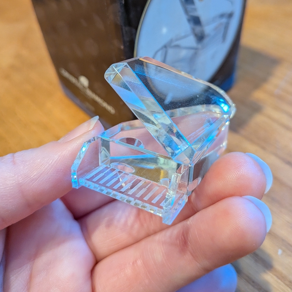 Miniature Crystal Grand Piano